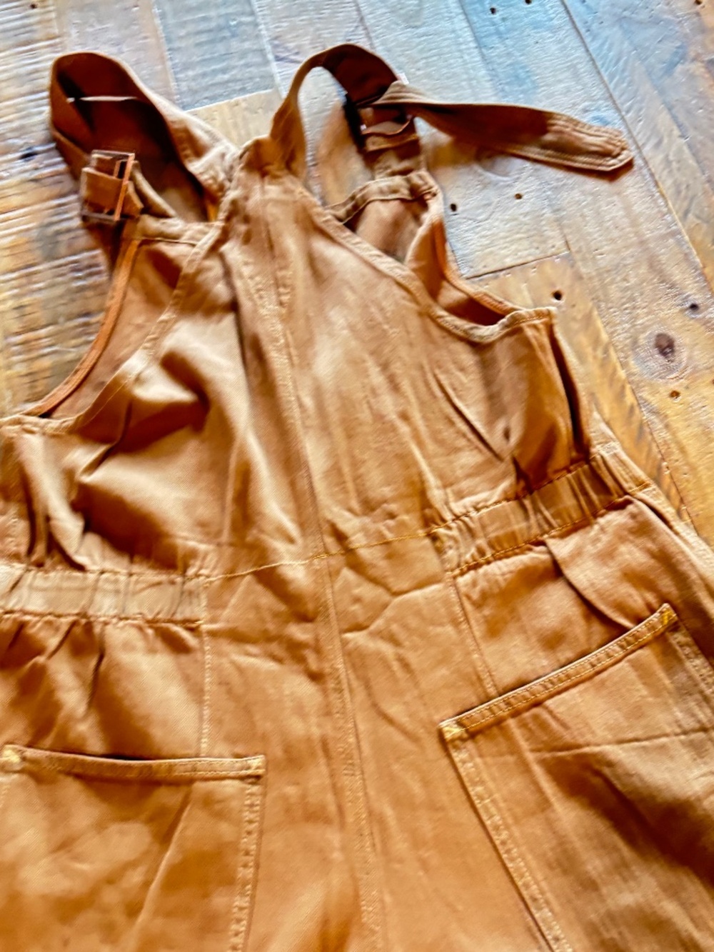 Free people light weight coveralls.